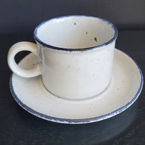 Vintage Stonehenge Wedgewood Midwinter  Creamer Blue and White England